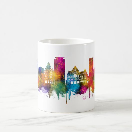 Bielefeld Germany Skyline Kaffeetasse (Mittel)