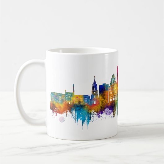 Bielefeld Germany Skyline Kaffeetasse (Links)