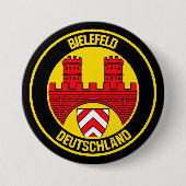 Bielefeld RundEmblem Button (Vorderseite)