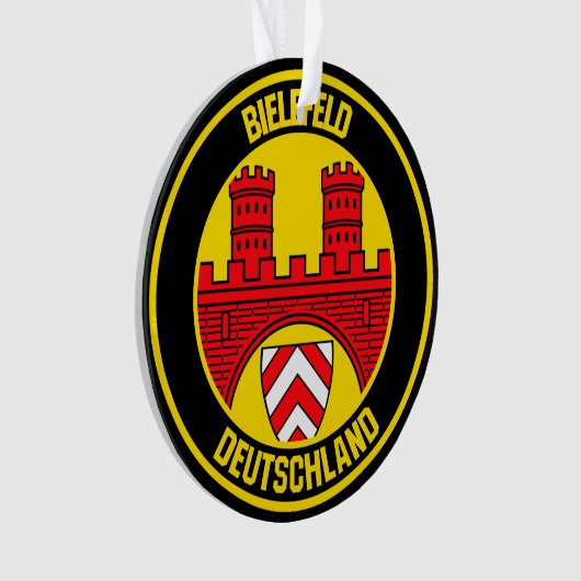 Bielefeld RundEmblem Ornament (Vorderseite)
