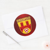 Bielefeld Runder Aufkleber (Umschlag)