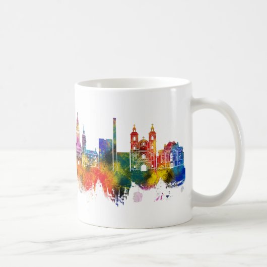 Bielsko-Biala Poland Skyline Kaffeetasse (Rechts)