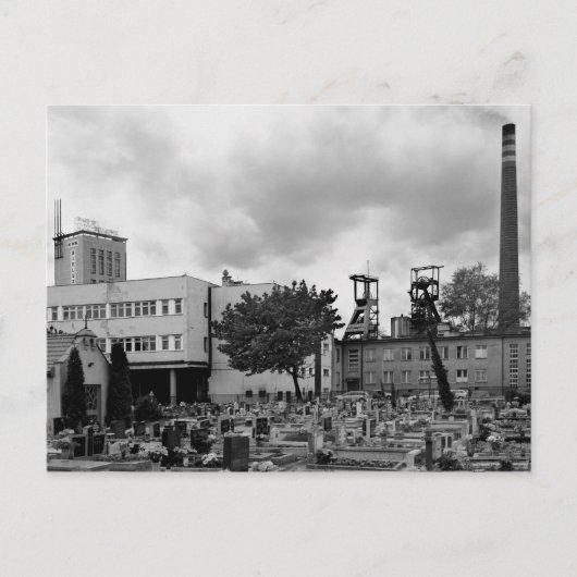 Bielszowice Mine Postkarte (Vorderseite)
