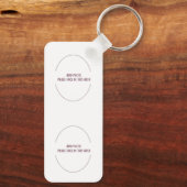 Bien Chingon Mexican Pride Chicano Schlüsselanhänger (Rückseite)