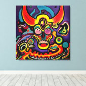 Bien podrías discutir con el Diablo Leinwanddruck (Insitu (Holzboden))