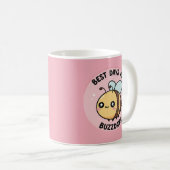 Bienchen-Kaffeebecher – Kawaii-Hummel Kaffeetasse (VorderseiteRechts)
