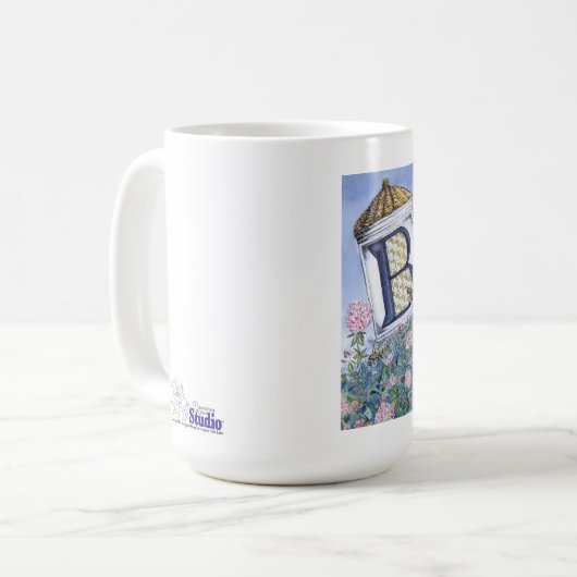 "BIENE" 15oz Kaffeetasse (Vorderseite Links)