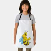 Biene als Bodybuilder Schürze (Insitu)