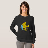 Biene als Bodybuilder T-Shirt (Vorne ganz)