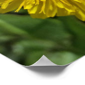 Biene am Arbeitsplatz Poster (Ecke)