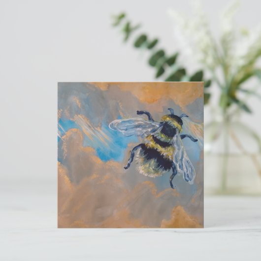 Biene am Himmel (Stehend Vorderseite)