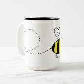 Biene-ast die Biene - 444 ml Zwei-Ton Tasse (Vorderseite Links)
