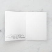 Biene auf Bluebonnet Scripture Card Psalm 73:25-26 Karte (Innenseite)