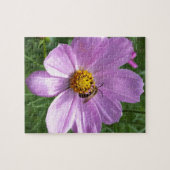 Biene auf Blume Puzzle (Horizontal)
