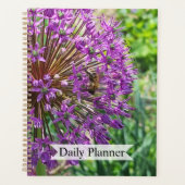 Biene auf Blumenplaner Planer (Vorderseite)