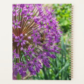 Biene auf Blumenplaner Planer (Rückseite)