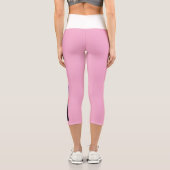 Biene auf Bühne - Rap Vibes Capri Leggings (Rückseite)