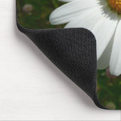 Biene auf Daisy Alaskan Summer Nature Foto Mousepad (Ecke)