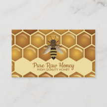 Biene auf dem Honeycomb Apiarist Logo