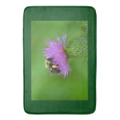 Biene auf dem Siegel Badematte (Vorderseite Vertikal)