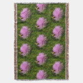 Biene auf der Blume Thistle Nature Decke (Vorderseite Vertikal)