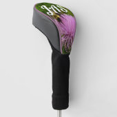 Biene auf der Blume Thistle Nature Golf Headcover (angewinkelt)