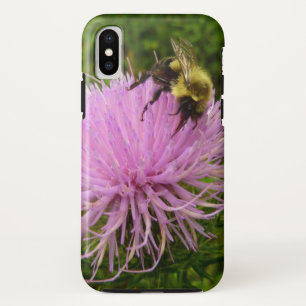 Biene auf Distelblüten Natur Case-Mate iPhone Hülle