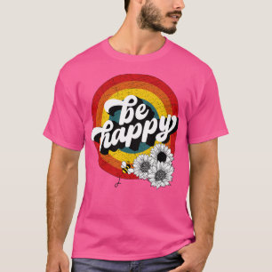 Biene auf einem Glücksangebot für Sonnenblumen T-Shirt