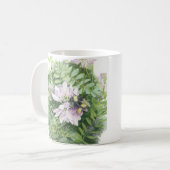 Biene auf einer Blume Tasse (Vorderseite Links)