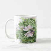 Biene auf einer Blume Tasse (Links)