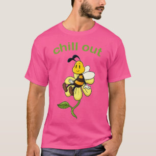Biene auf einer Sonnenblume 73 T-Shirt