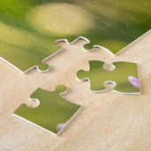 Biene auf Lavendel Puzzle (Seite)