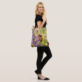 Biene auf Lavendel Tasche (Am Model)