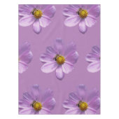 Biene auf lila Blume Tischdecke (Vorderseite)