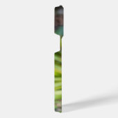 Biene auf Muscari Armeniacum, TraubenHyakinth iPhone Hülle (Rechte Seite)