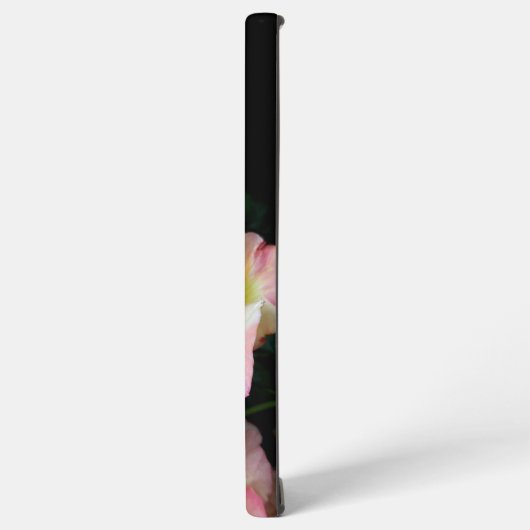 Biene auf rosa Gelben Rosen Blume Samsung Galaxy Hülle (Linke Seite)