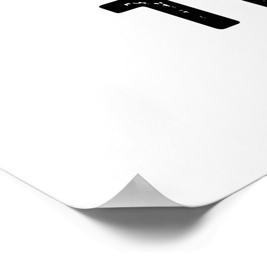 Biene auf Thyme Funny Herb Insect Pun Poster (Ecke)