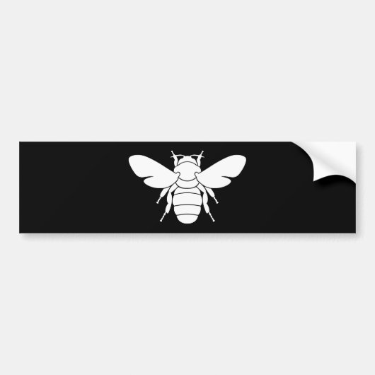 Biene Autoaufkleber (Vorne)