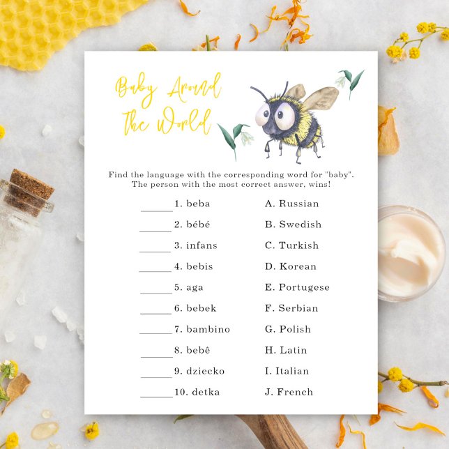 Biene - Baby auf der ganzen Welt (Von Creator hochgeladen)