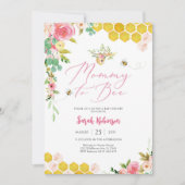 Biene Baby Shower Einladung (Vorderseite)