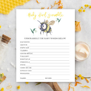 Biene - Baby Word Scramble