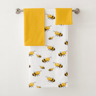 Biene Badhandtuch Set