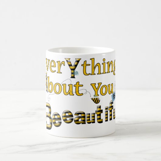 Biene Beeautiful Kaffeetasse (Mittel)
