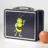 Biene bei Darts mit Dart Metall Brotdose (Beispiel)