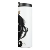 BIENE BESCHEIDENE Trommel Thermosbecher (Nach rechts gedreht)