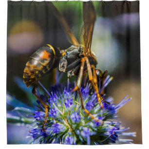 Biene bewusst Duschvorhang