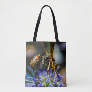 Biene bewusster All-Over-Print-Tragetasche Tasche