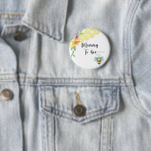 Biene. Bienchen-Mama Button (Beispiel)