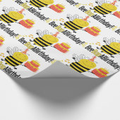 Biene Bop ein Geburtstag Geschenkpapier (Ecke)