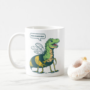 Biene-Brüll-Selbst Kaffeetasse